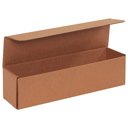 Bsc Preferred 13-1/2 x 3-1/2 x 3-1/2'' Kraft Corrugated Mailers, 50PK MLRBLK